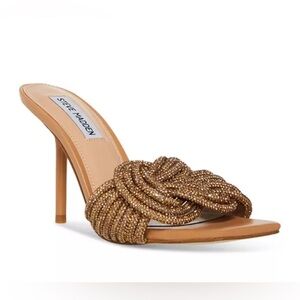 NEW Steve Madden Applaud Rhinestone Sandal Size 7.5